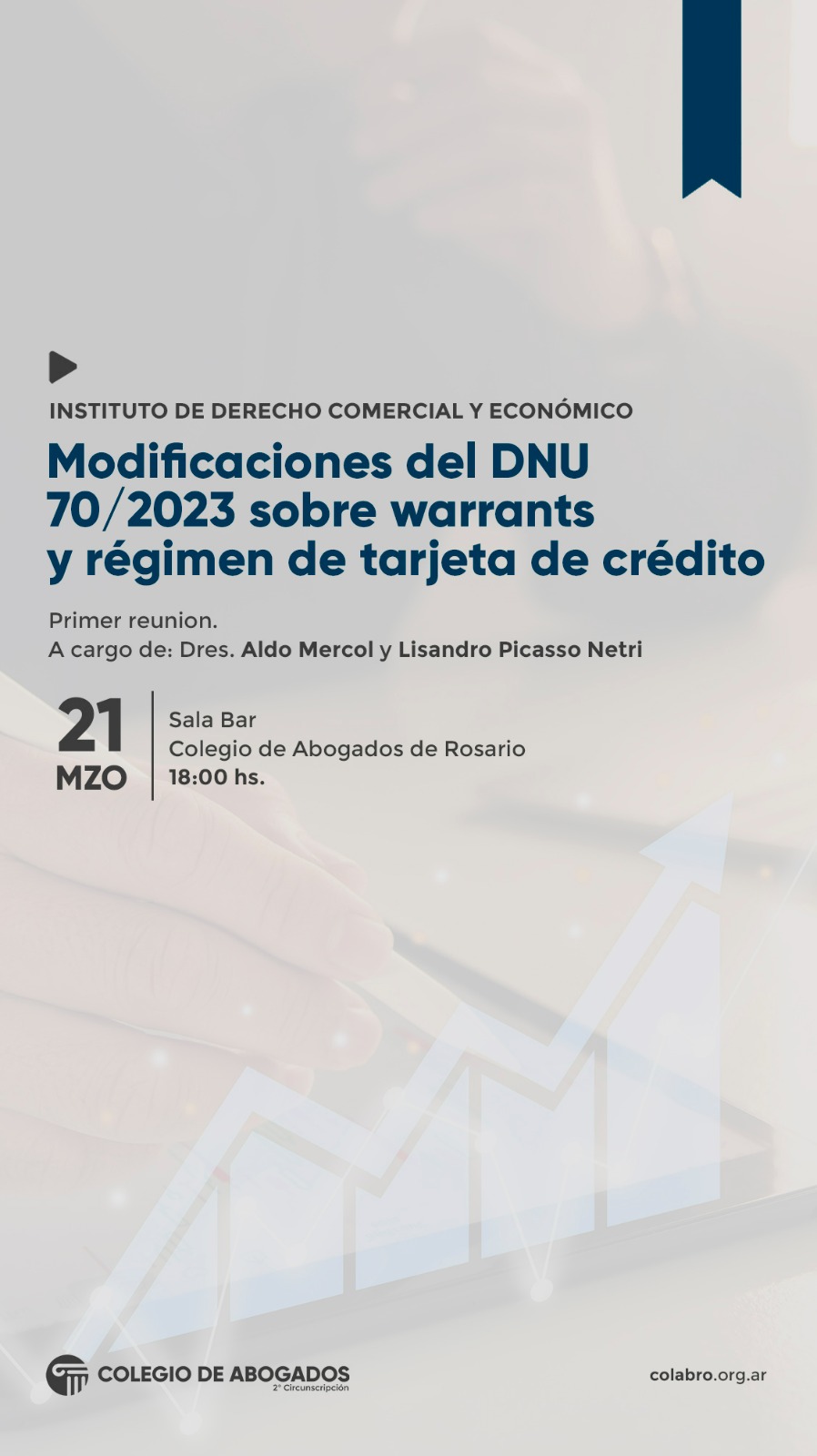 Modificaciones del DNU 70/2023 sobre warrants y régimen de tarjeta de crédito - 21/03/2024
